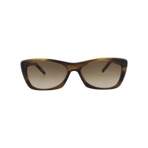 Saint Laurent Cat Eye-Frame Recycled Acetate Sunglasses Brown Womens